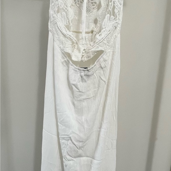 Forever 21 Women’s White Boho Maxi Dress - Picture 3 of 8